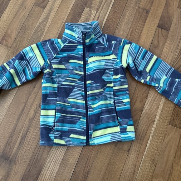 Columbia Girls Fleece Jacket Benton Springs Size S - Picture 2 of 6